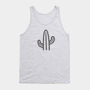 Cool Cactus Print T-Shirt Tank Top